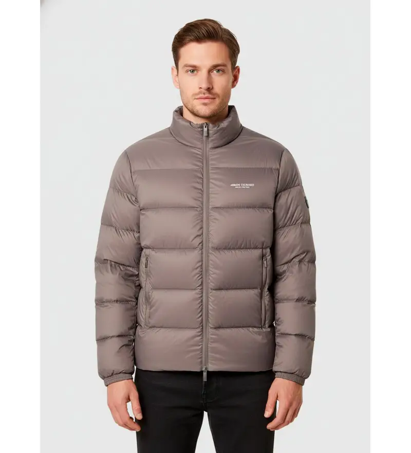 per uomo XM001575AF16927U8092 Cappotto grigio in piuma (S), Casual, Poliamide