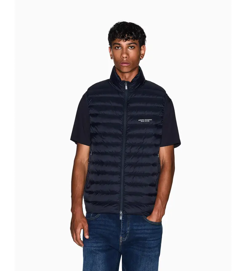 A|X Armani Exchange Gilet Uomo Blu 4138597