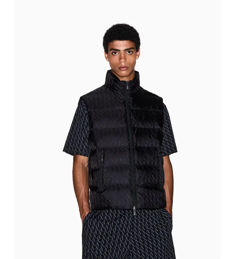 A|X Armani Exchange Gilet Uomo Nero 3476446