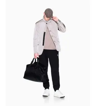 per uomo XM001778AF10818UC001 Pantaloni jogger neri normali (XS), Nero, Casual, Cotone