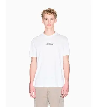 per uomo XM001784AF10356U0009 Elegante maglietta bianca (XS), Bianco, Casual, Cotone, Manica corta