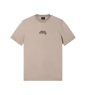 per uomo XM001784AF10356U6107 Elegante maglietta marrone (XXL), Casual, Cotone, Manica corta