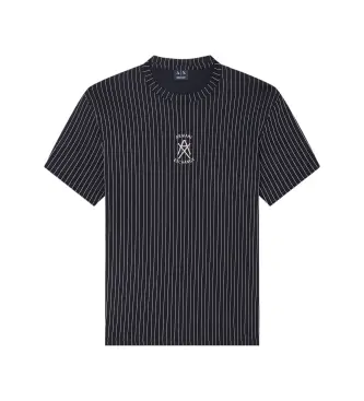 per uomo XM001791AF10356FC271 Maglietta con logo nero (XS), Casual, Cotone, Manica corta