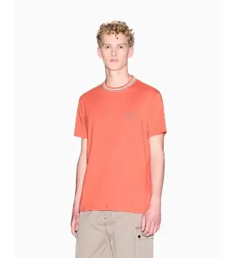 per uomo XM001795AF10361U3040 T-shirt casual arancione premium (S), Cotone, Manica corta