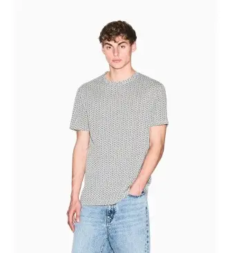 per uomo XM001798AF10356F0143 Maglietta bianca casual premium (S), Bianco, Cotone, Manica corta