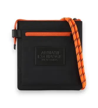 per uomo XM002044AF19932UC001 Borsa a tracolla nera compatta (OSFA), Nero, Casual, Poliamide