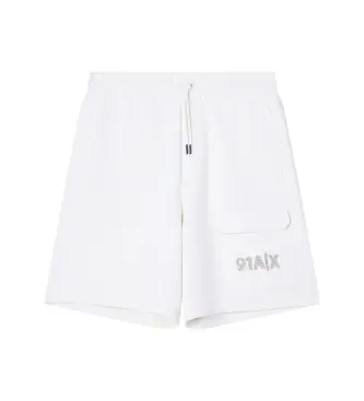 per uomo XM002064AF10818U1074 Pantaloncini casual color crema (XS), Bianco, Beige, Cotone