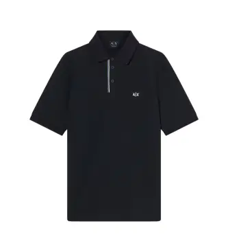 per uomo XM002067AF10366UB101 Polo nera (XS), Nero, Casual, Cotone, Manica corta