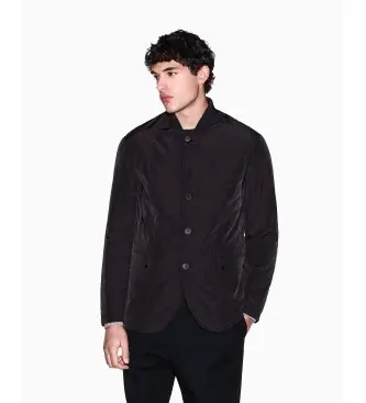 per uomo XM002193AF20504UC001 Semplice stile americano nero (34), Casual, Poliamide