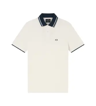 per uomo XM002350AF10366U0009 Polo casual bianca (L), Beige, Cotone, Manica corta