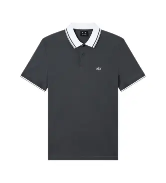 per uomo XM002350AF10366U8144 Polo Chimera grigia (XS), Casual, Grigio, Cotone, Manica corta