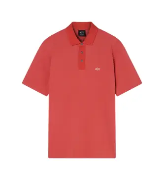 per uomo XM002408AF13055U4029 Polo Shirt Rose Of Sharon rossa (M), Rosso, Casual, Cotone, Manica corta