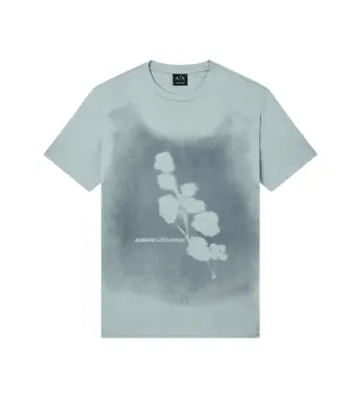 per uomo XM002479AF10358U7210 Maglietta con stampa blu (XS), Casual, Cotone, Manica corta