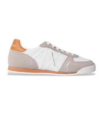 per uomo XM002616AF22755M1316 Sneakers basse, bianche e beige (46), Bianco, Basso, Stringhe, Casual