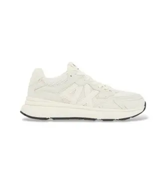 per uomo XM002635AF19388M0107 Sneakers bianche Everest (42 5), Bianco, Tessuto, Basso, Stringhe, Sportivo