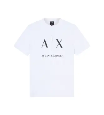 per uomo XM002683AF10356U0002 Maglietta con logo bianco (M), Casual, Cotone, Manica corta