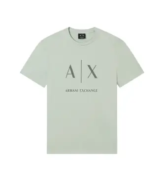 per uomo XM002683AF10356U7210 Maglietta con logo verde (S), Casual, Cotone, Manica corta