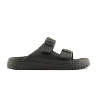 per uomo XUP015XV82100002 Sandali Soul Slide neri (40), Nero, Basso, Nessuno, Casual