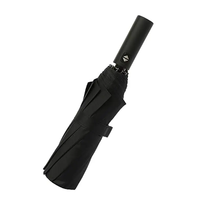 A2ZWORLD Ombrello Pioggia Grande, Pieghevole 3 Pieghe, Antivento Robusto, Apertura e Chiusura Automatica, 12 Stecche miniatura 2