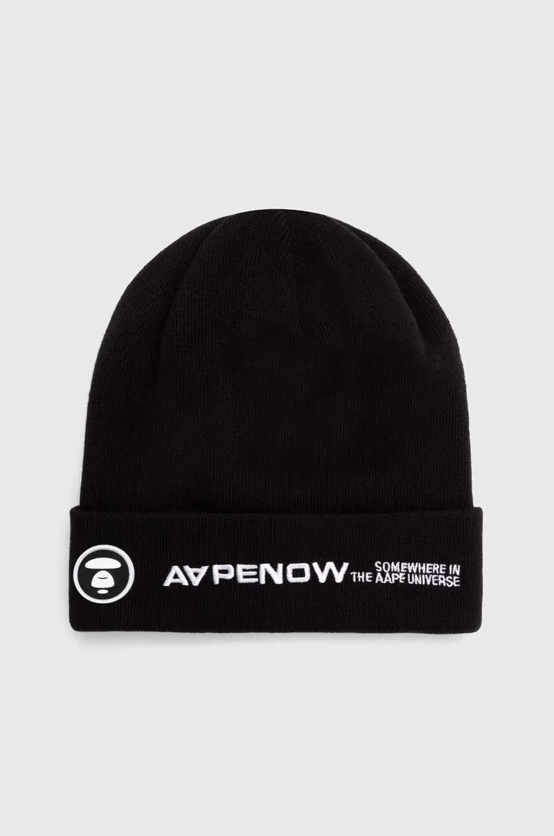 berretto Solid Color colore nero AHT4866