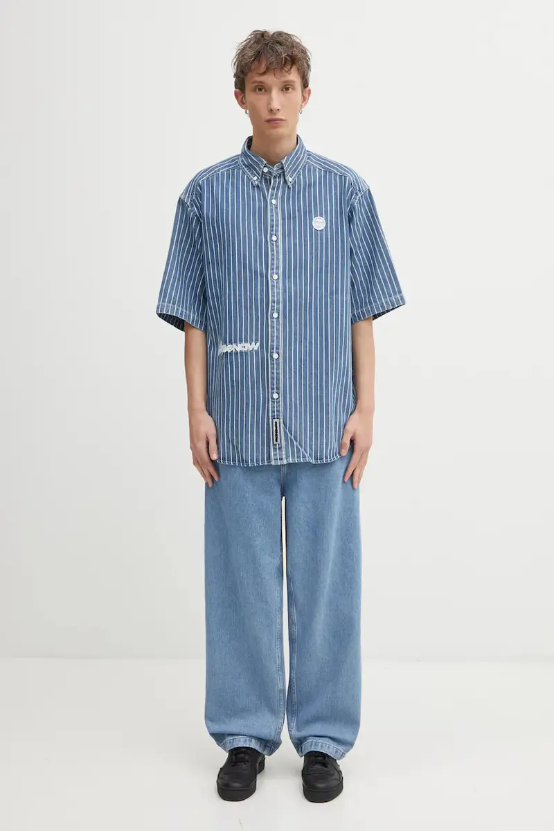 AAPE Jeans Uomo Blu 3798493 miniatura 5