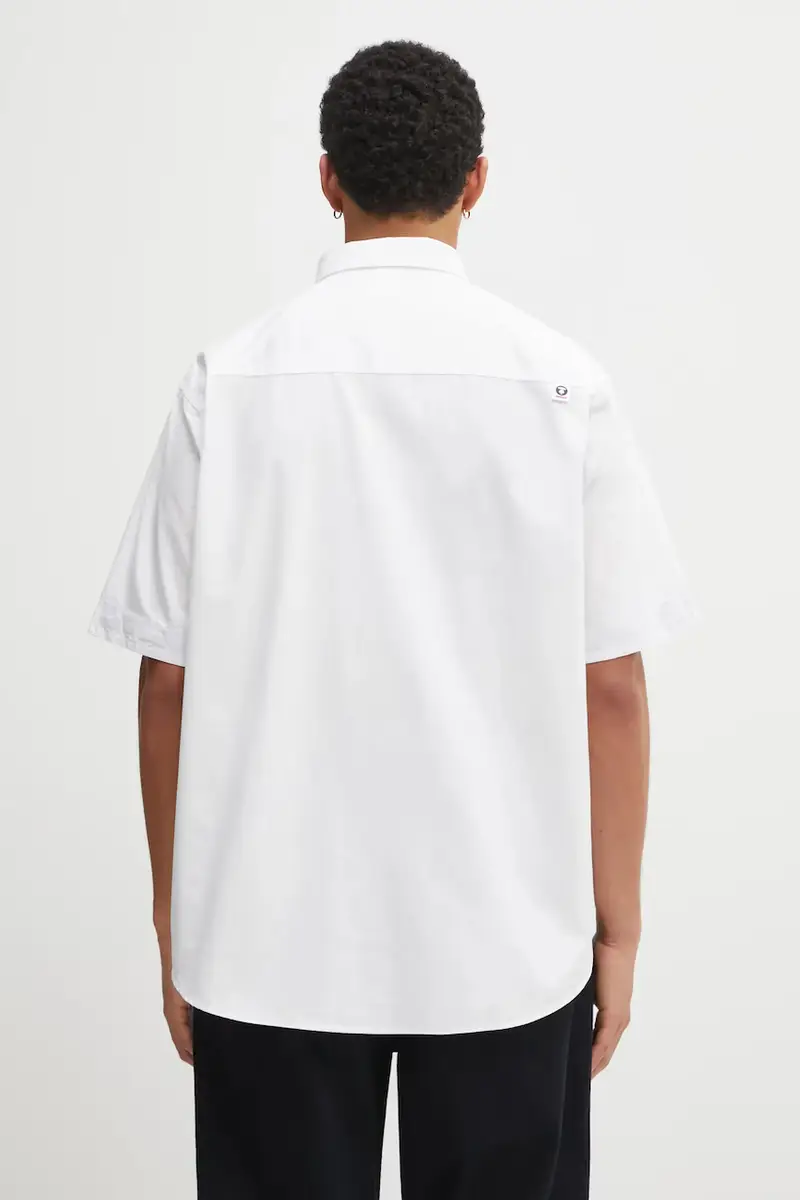 camicia in cotone Now uomo colore bianco AAPSRM8518XAO miniatura 3