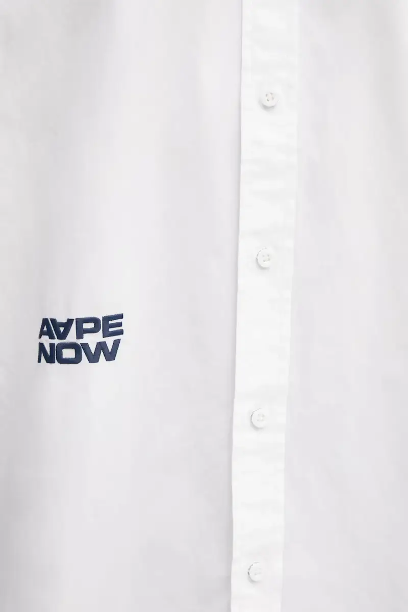 camicia in cotone Now uomo colore bianco AAPSRM8518XAO miniatura 4