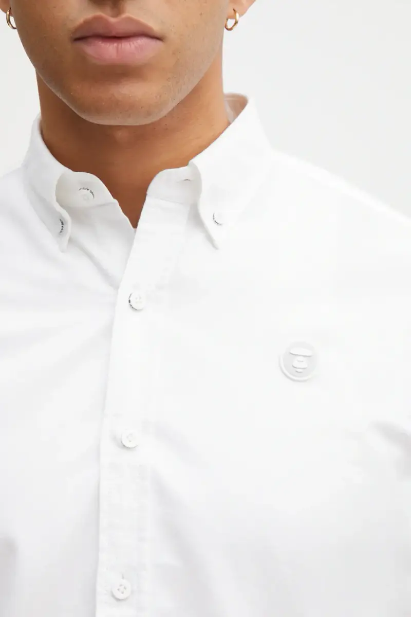 camicia in cotone Now uomo colore bianco AAPSTM8539XXP miniatura 4