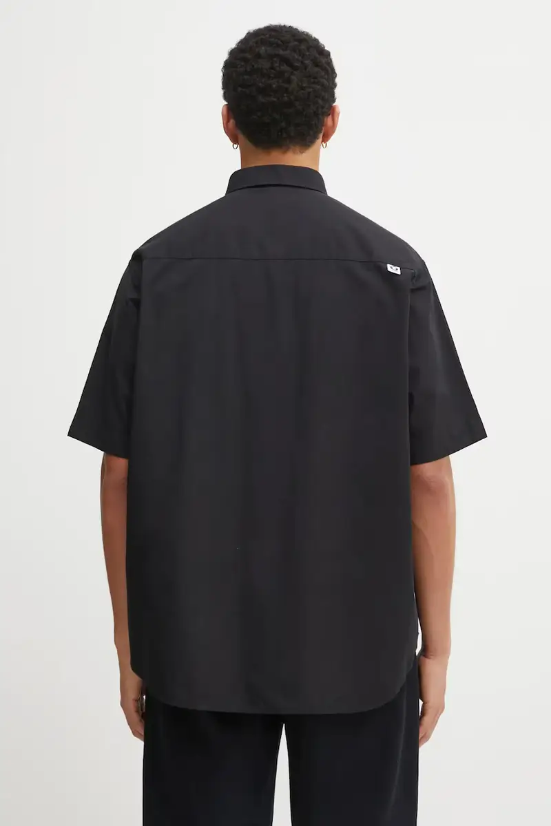 camicia in cotone Now uomo colore nero AAPSRM8518XXO miniatura 3