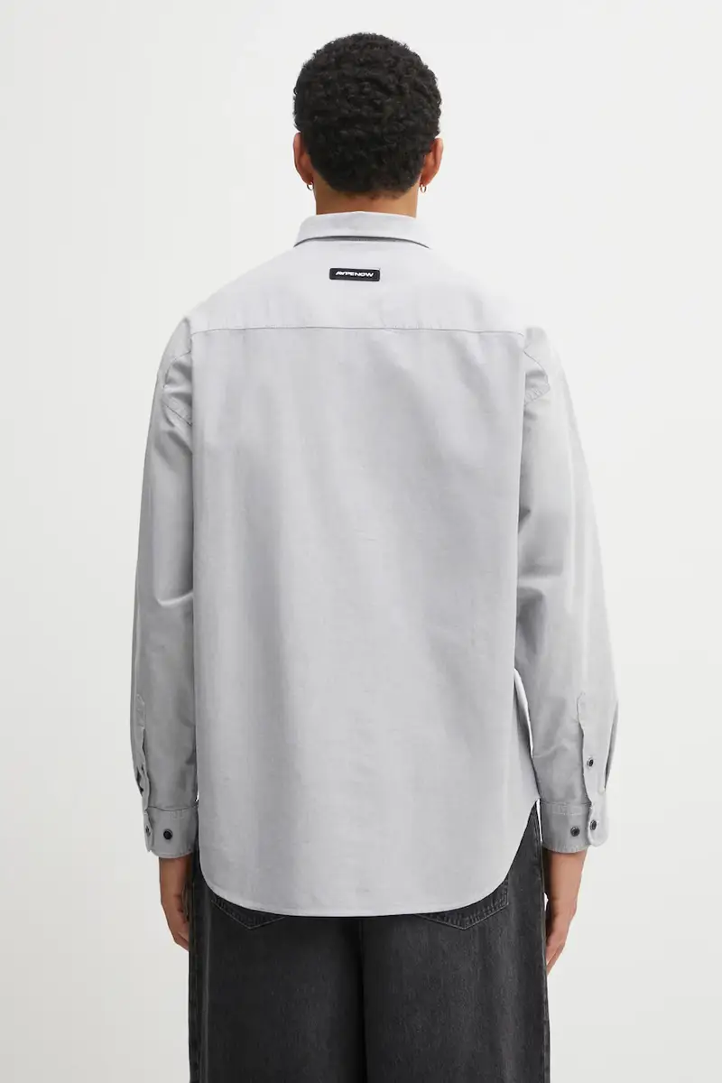 camicia in cotone Now uomo colore nero AAPSTM8540XXP miniatura 3