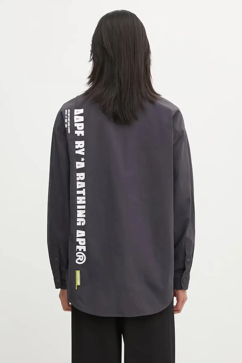 camicia Main uomo colore grigio AAPSTM8527XXO miniatura 3