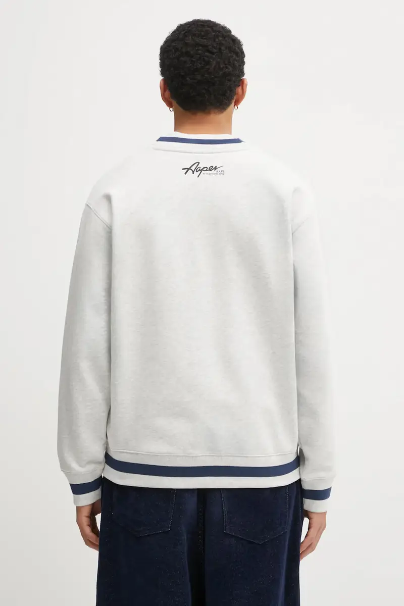 felpa Aaper Zip Up uomo colore grigio AAPSWMC374XAP miniatura 3