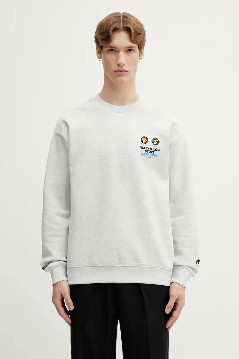 felpa Grigio miniatura 3