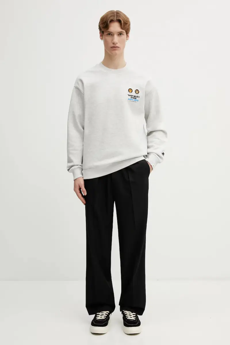 felpa Grigio miniatura 5