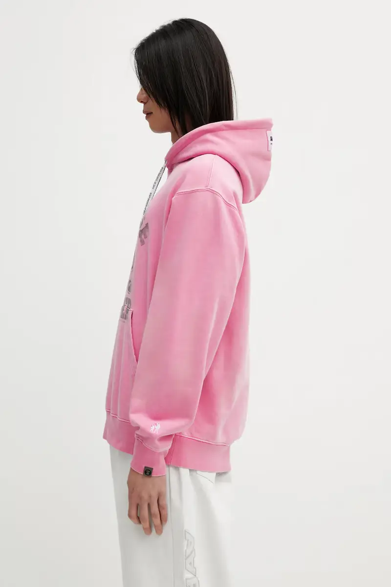 felpa in cotone Rosa miniatura 2