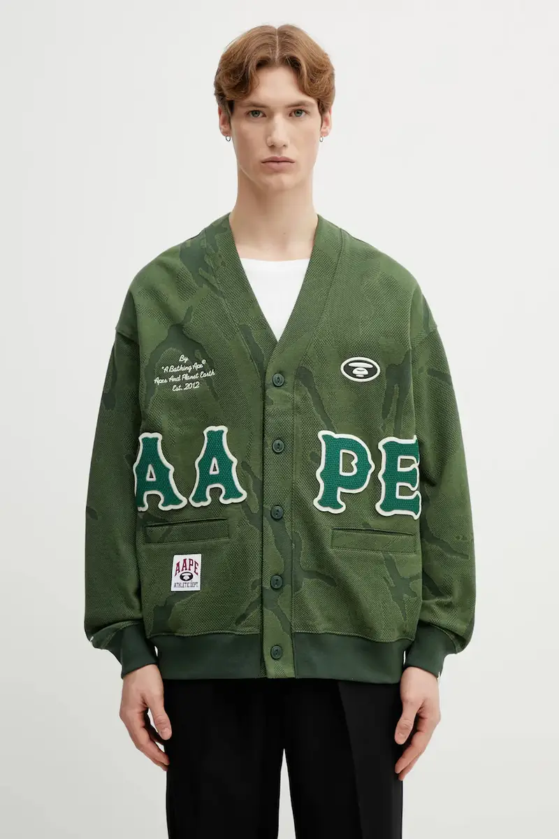 felpa in cotone Verde