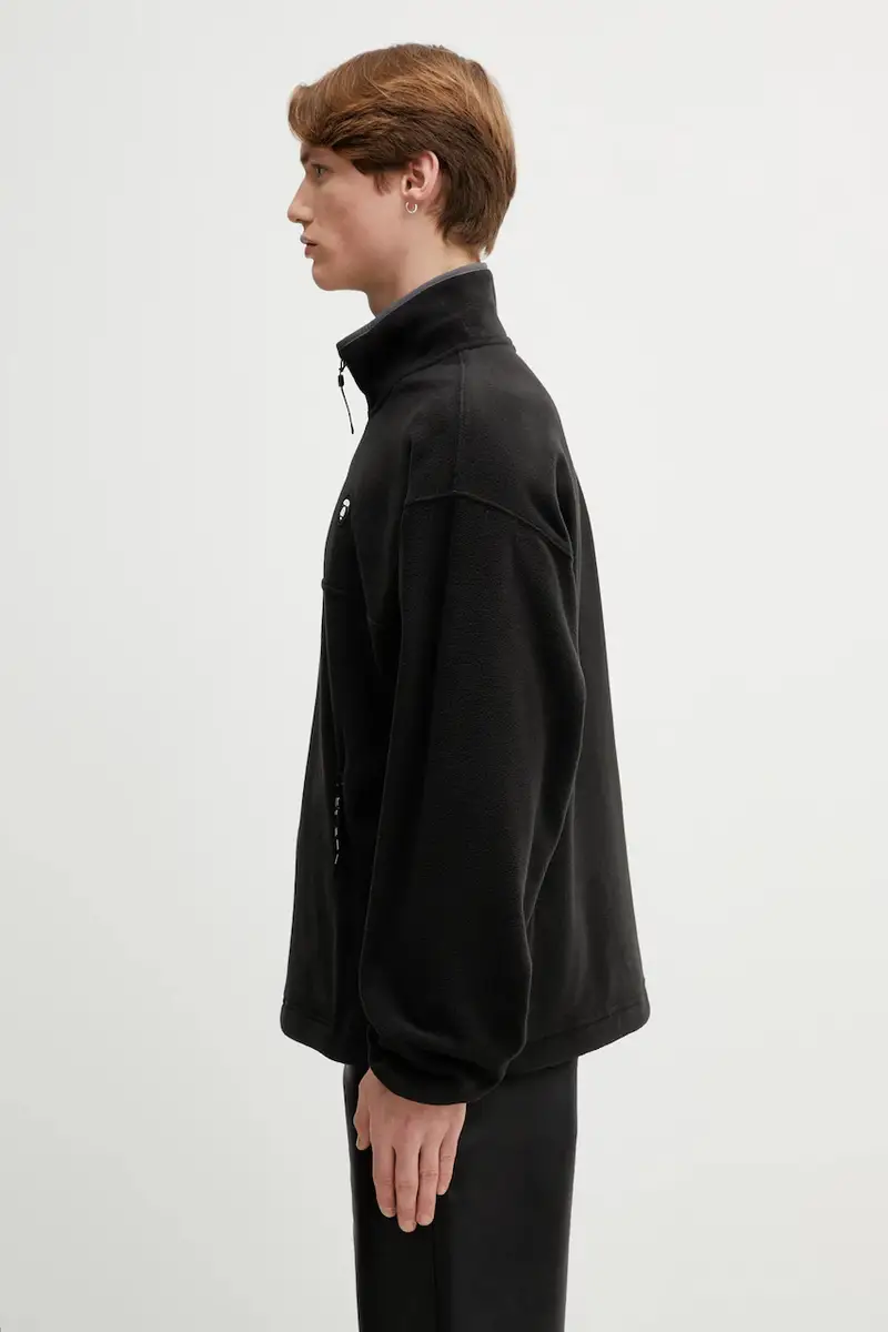 felpa in pile Nero miniatura 2