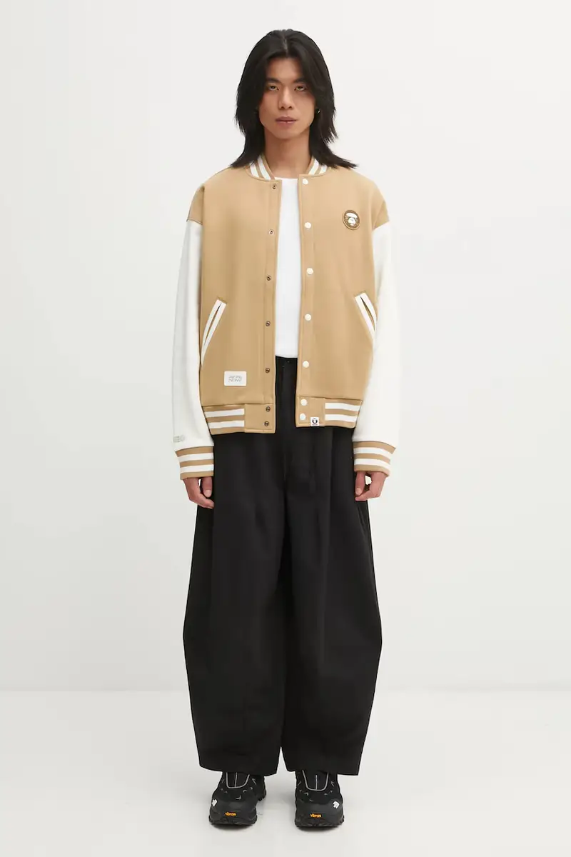 felpa Now Zip Up uomo colore beige AAPSWMC360XXP miniatura 5