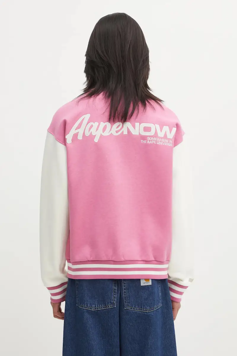 felpa Now Zip Up uomo colore rosa AAPSWMC360XAP miniatura 3