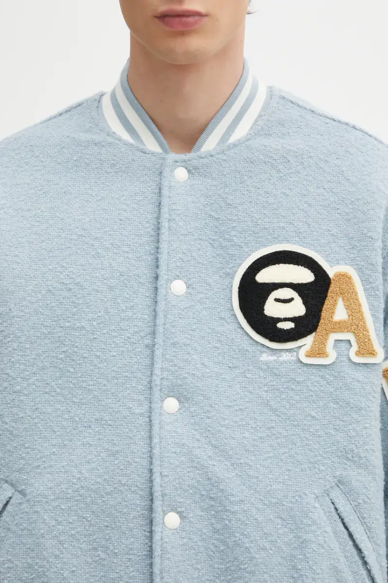 giacca bomber Main colore blu AAPJKM7742XAP miniatura 5