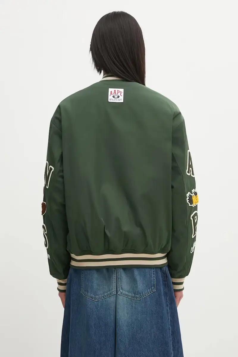 giacca bomber Main colore verde AAPJKM7742XXP miniatura 3