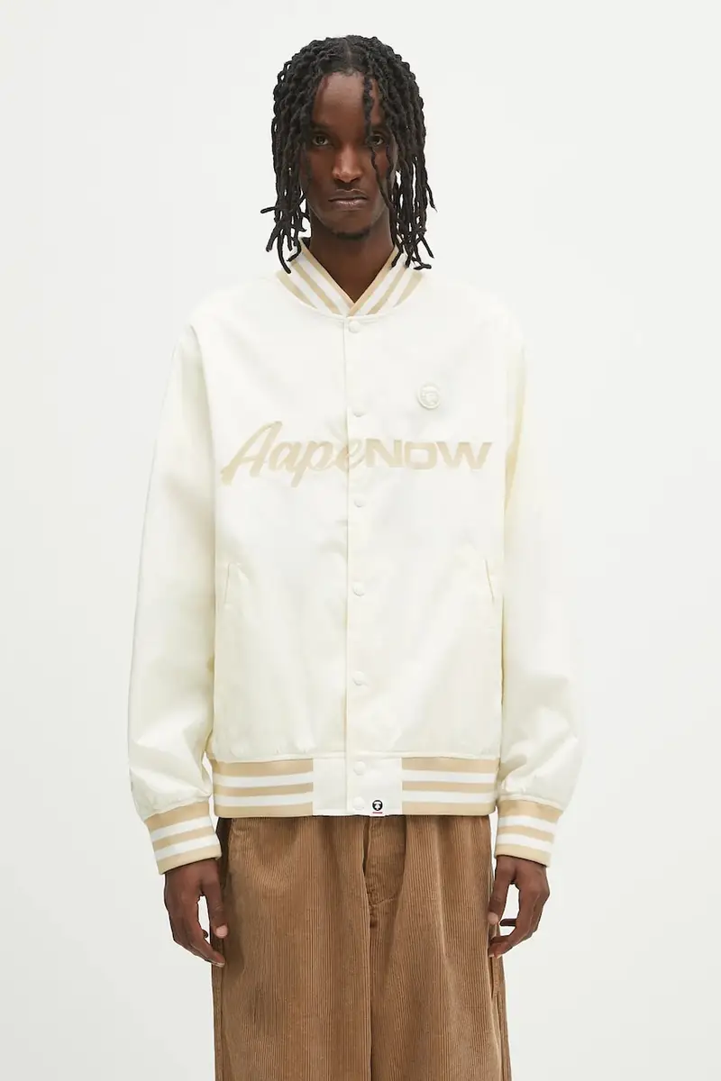 giacca bomber Now Light Weight colore beige AAPLJM7702XXN