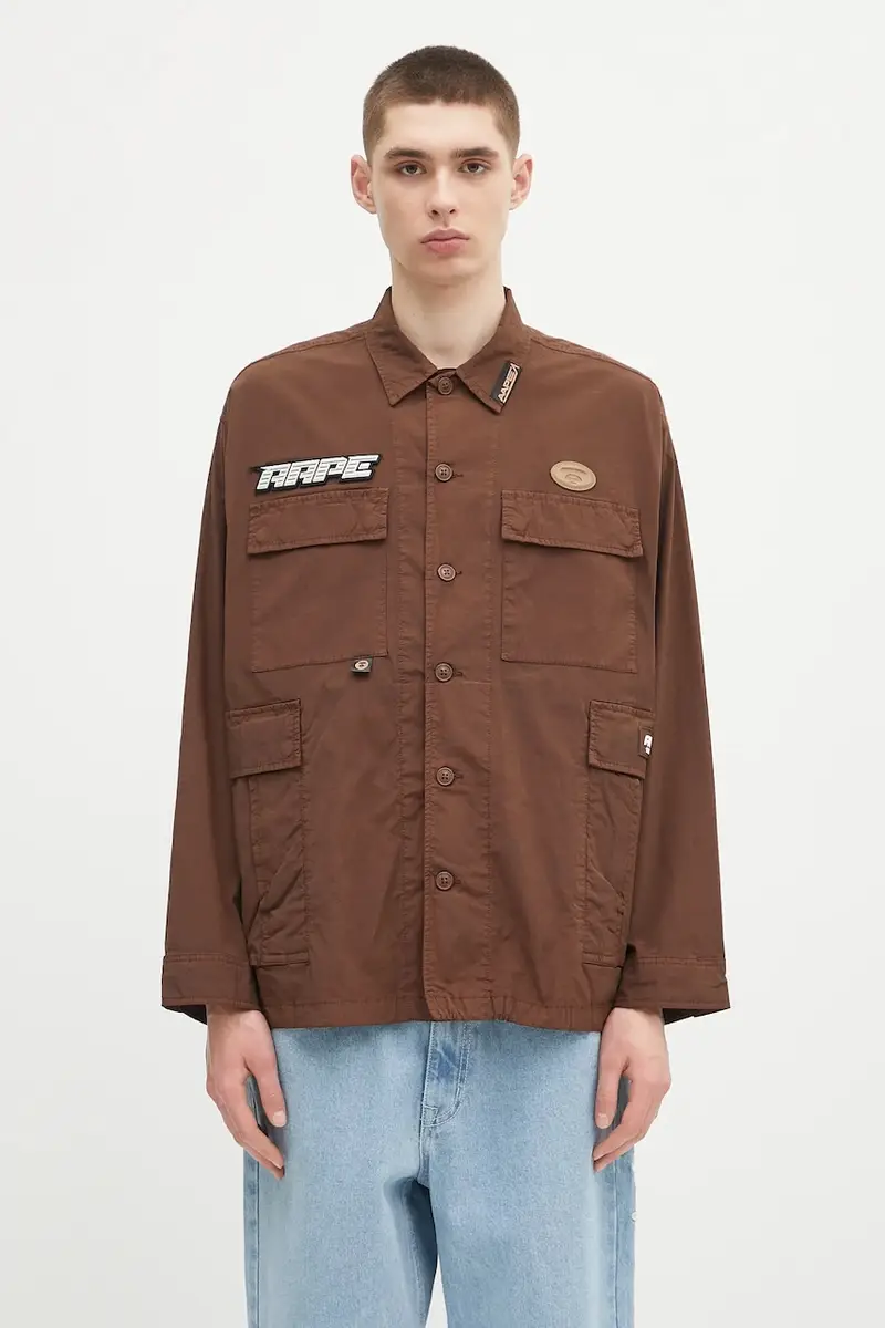 giacca Main Long Sleeve colore marrone AAPSTM8501XXN