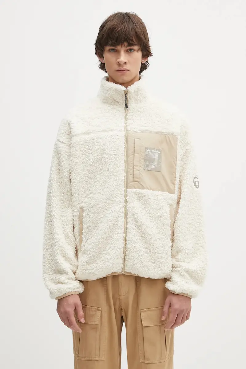 giacca Now Zip Up colore beige AAPSWMB331XXN