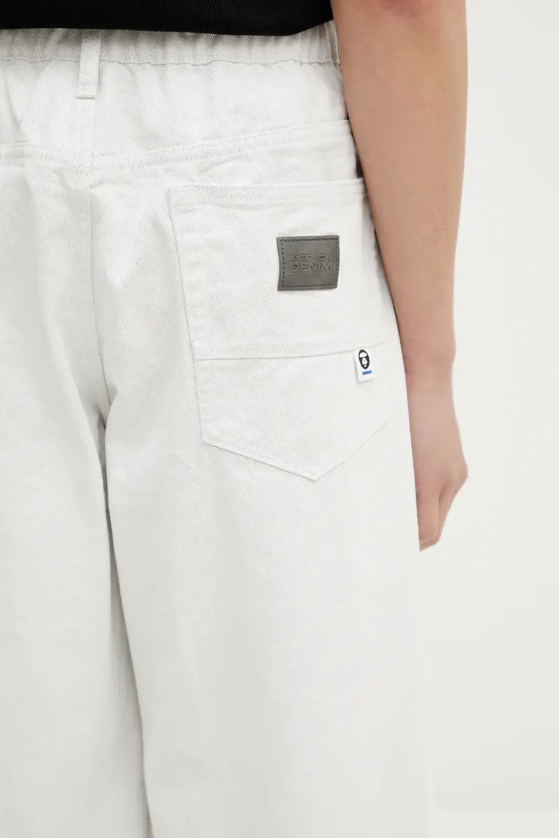 AAPE Jeans Grigio 4192032 miniatura 4