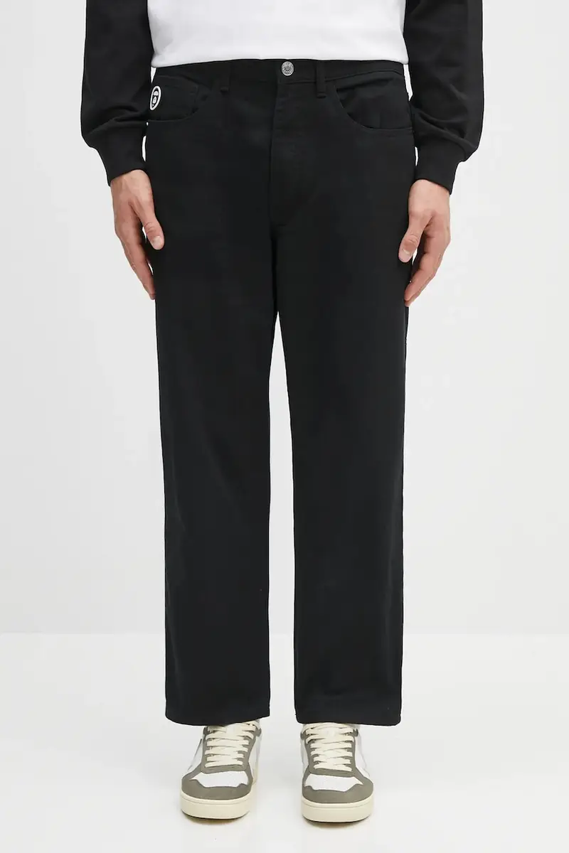 AAPE Jeans Uomo Nero 2257157