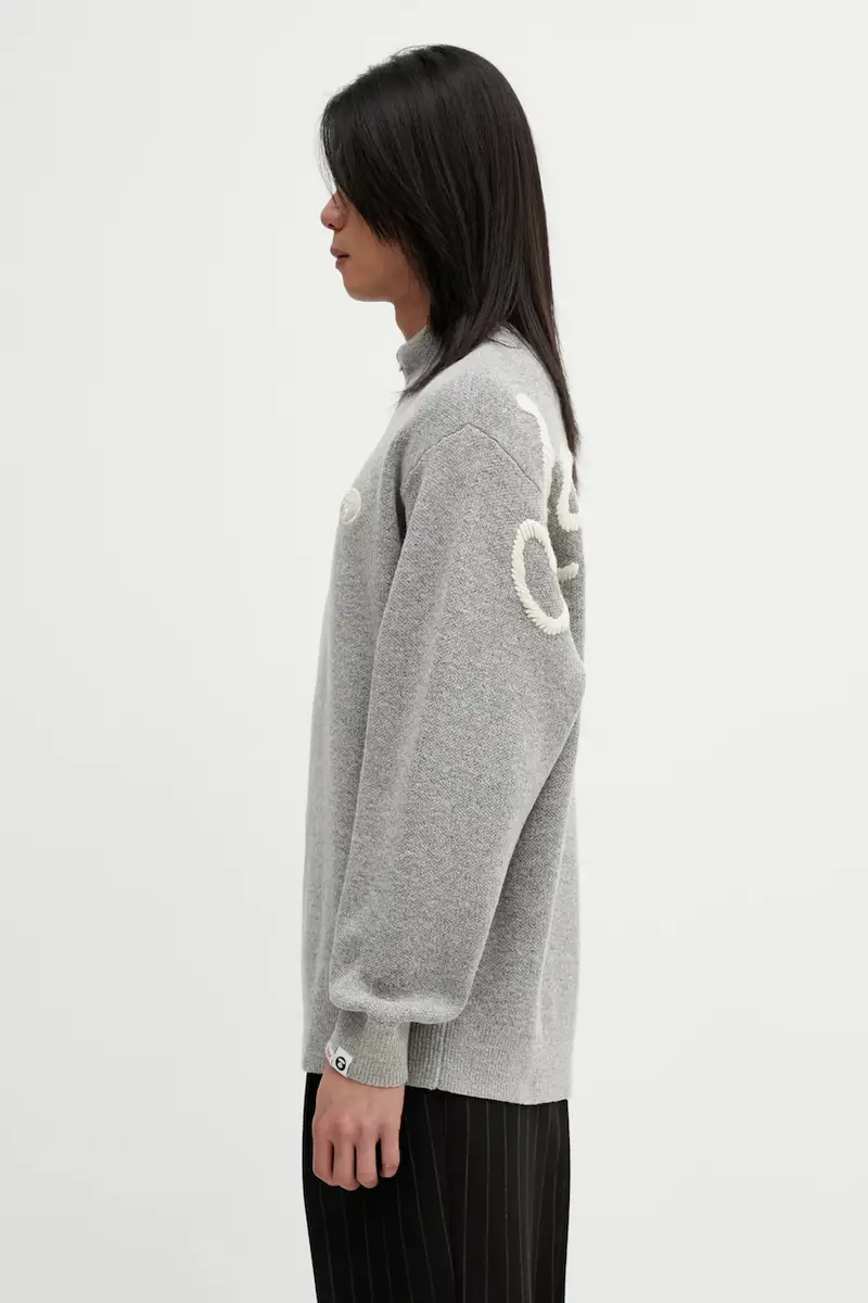 maglione Grigio miniatura 2