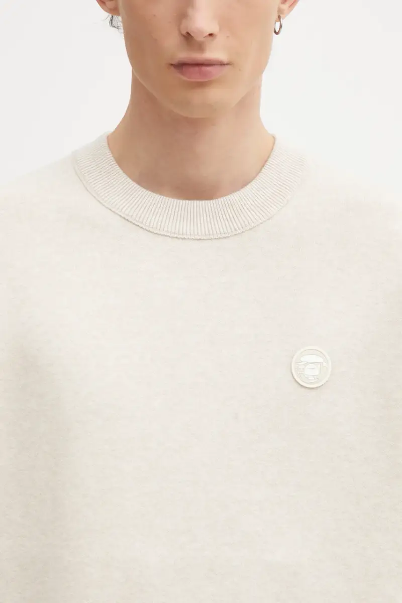 maglione Now uomo colore beige AAPKNMC361XXP miniatura 4