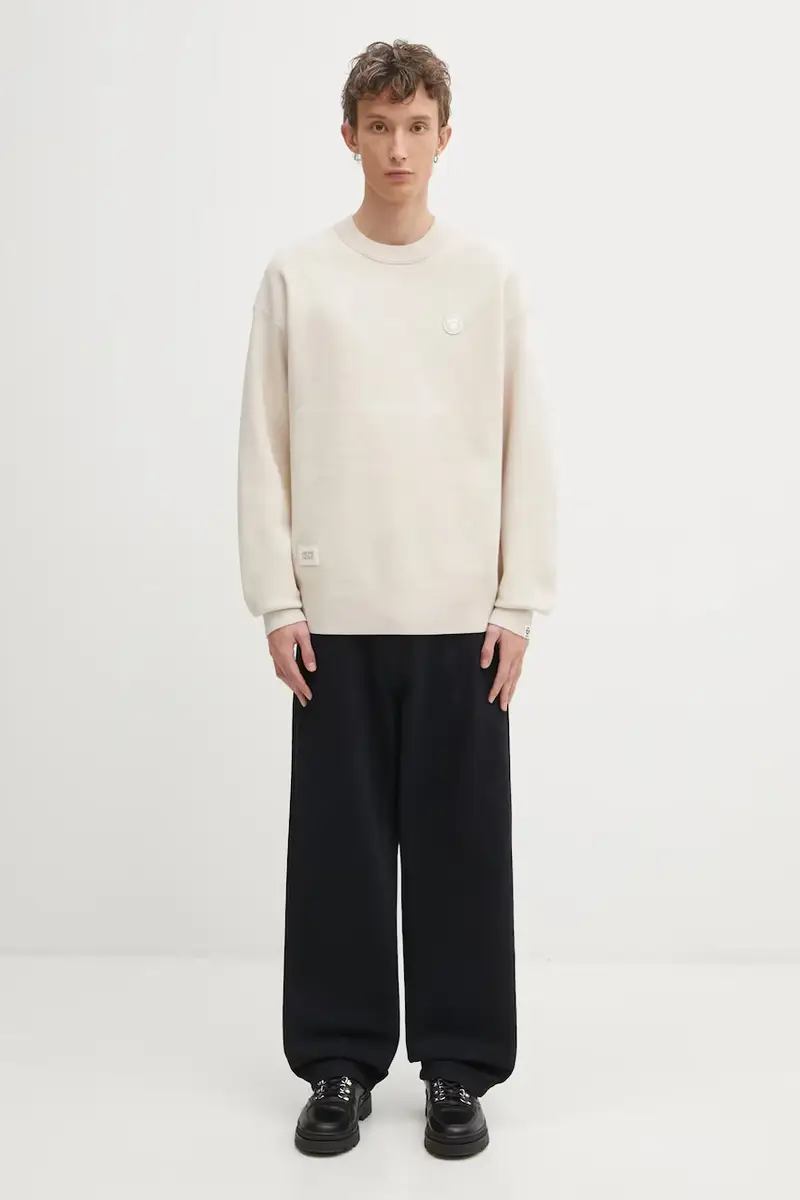 maglione Now uomo colore beige AAPKNMC361XXP miniatura 5