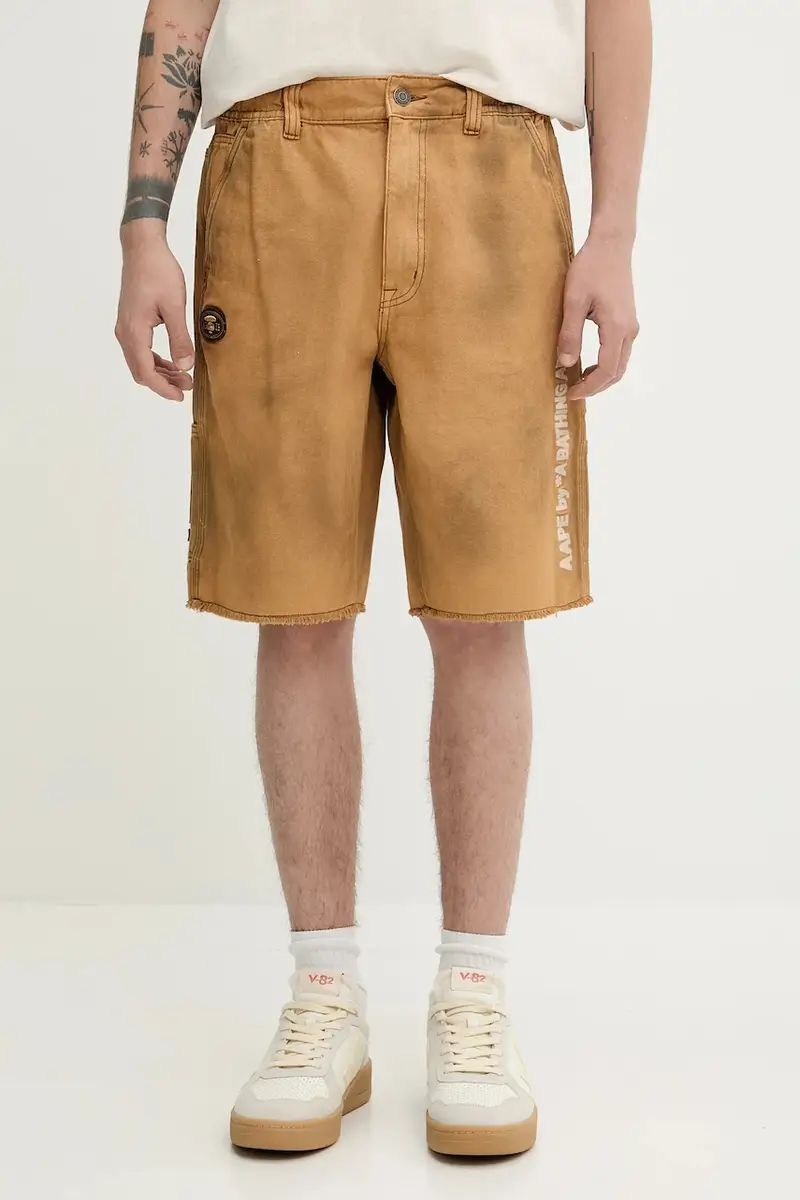 AAPE Jeans Uomo Marrone 2251493